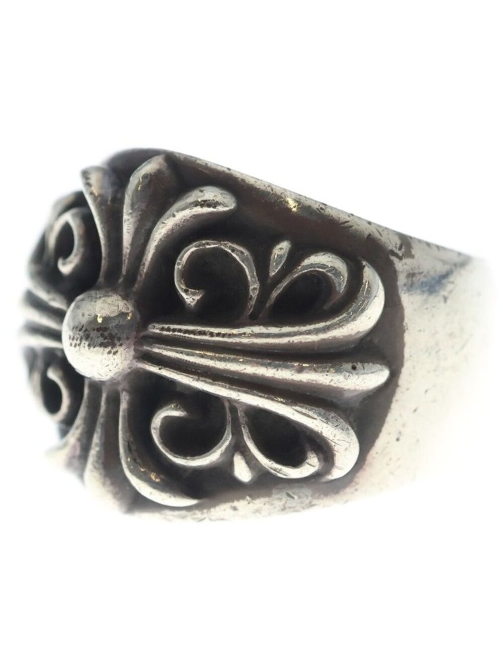 Chrome Hearts Keeper Ring Silver